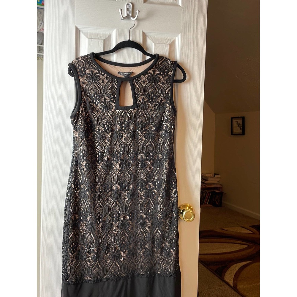 Black sequences blink dress  “wedding event”